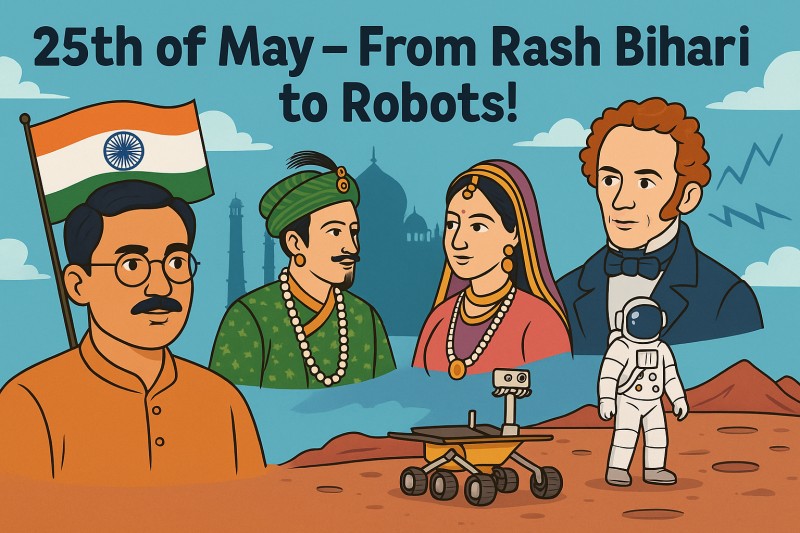 25th of May – From Rash Bihari to Robots!