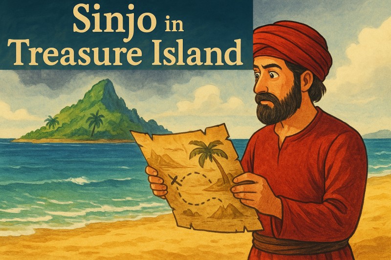 Sinjo in Treasure Island