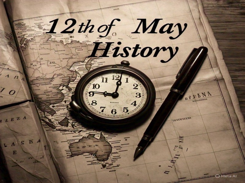12th of May History – Some Fascinating Events
