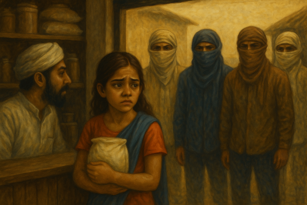 Meeting the villains.