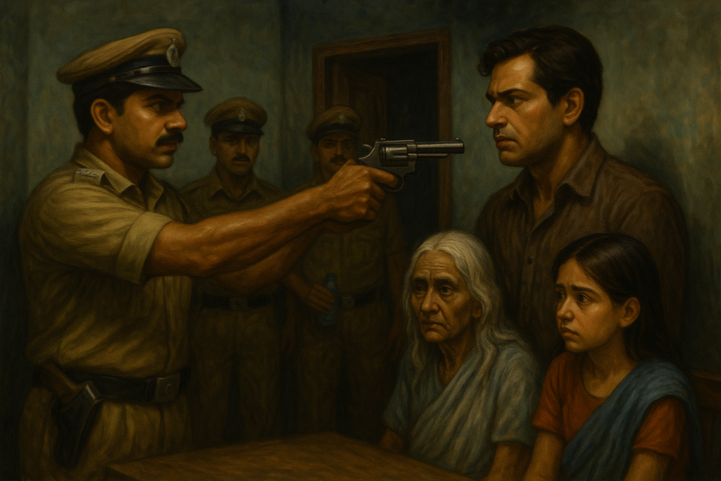 The arrest of the boss.