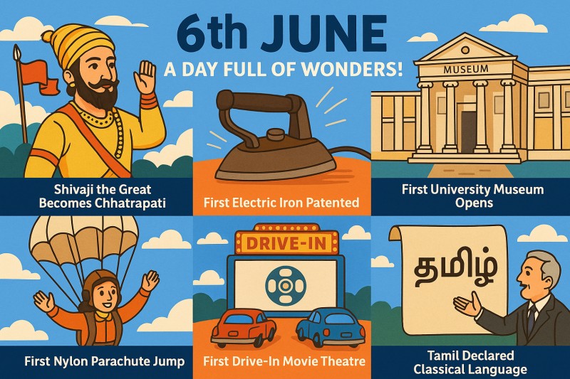 6th June – From Shivaji to Classical Tamil