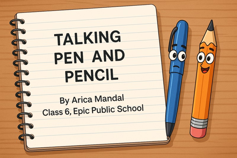 The Fight Between My Pen and Pencil