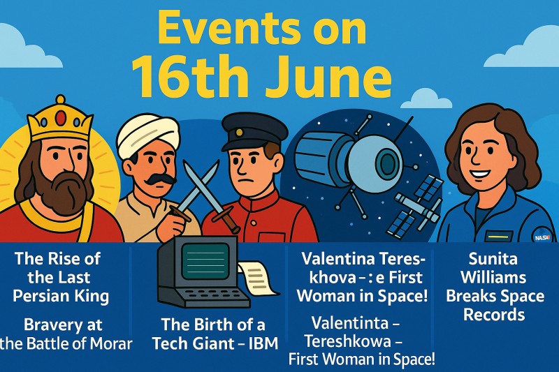 16th June – From Persia to Sunita