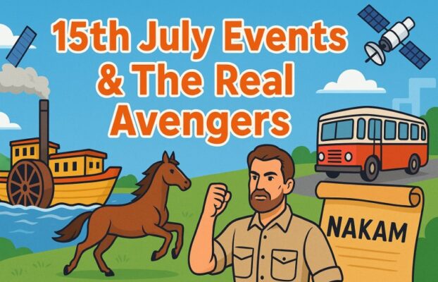 15th July Events & The Real Avengers