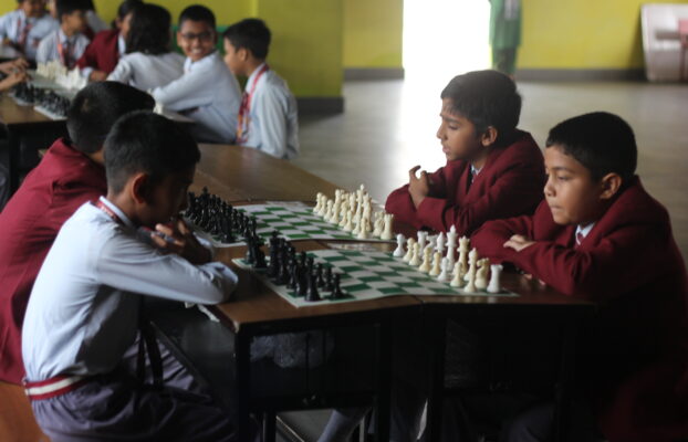 Epic way of playing chess- Epic Public School organized another chess competition