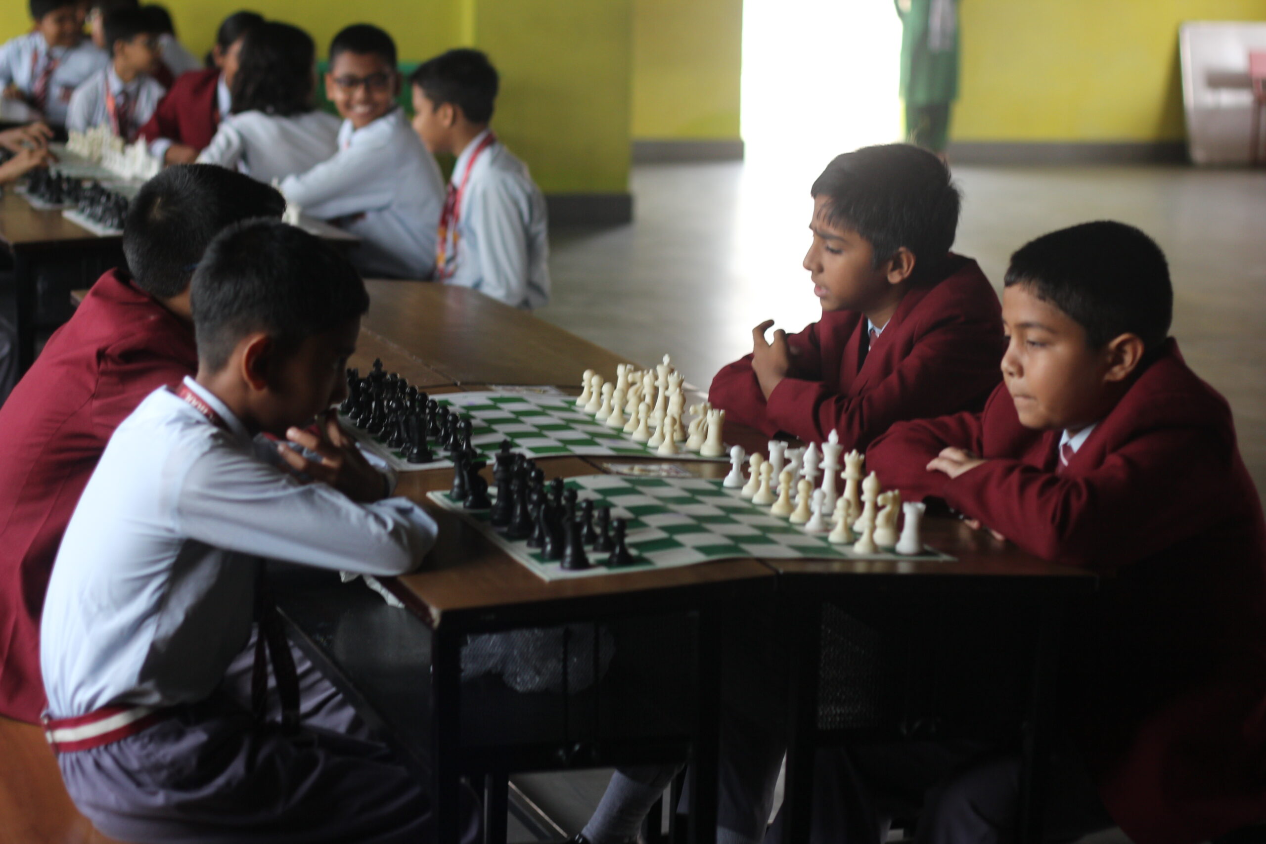 Epic way of playing chess- Epic Public School organized another chess competition