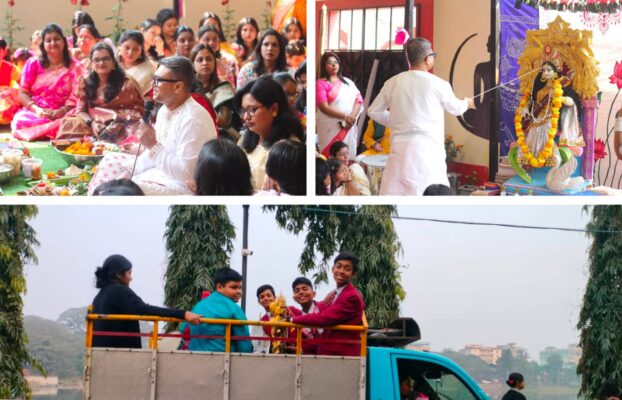 Saraswati Pooja at Epic Public School