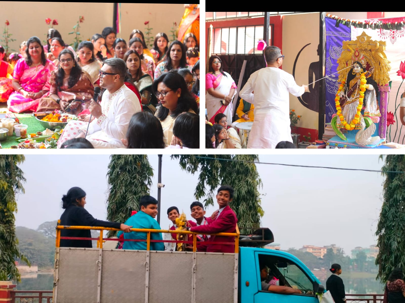 Saraswati Pooja at Epic Public School