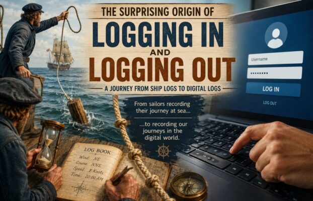 Logging In and Logging Out-The concept of the 1st “Log Book”