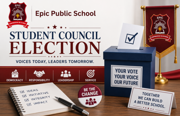 Leadership in Action: Student Council Election Campaign 2026-27 at Epic Public School