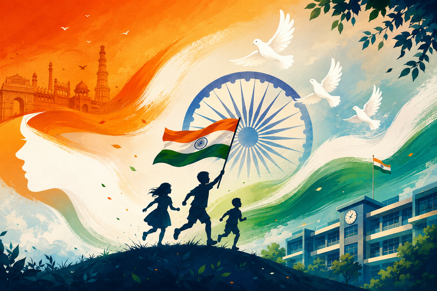 A Day Draped in Tricolour: Independence Day at Epic Public School 2026